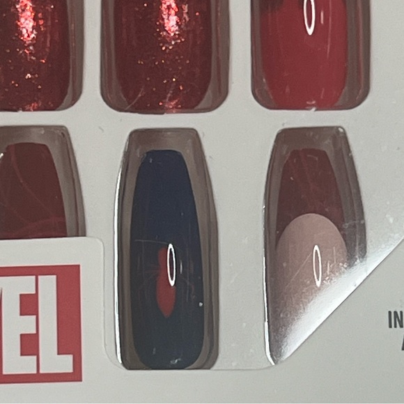 Clutch Nails Marvel Spider-Man Press on nails XL Coffin NEW Sealed box - Picture 6 of 11